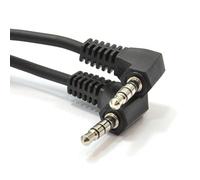 kenable Derecho ángulo 3,5 mm 4 Pértiga Conector Jack Clavija a Derecho ángulo Clavija Cable 1,5 m [1.5 metros]