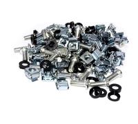kenable Estante Conjunto M6 Captive/Cage Nuts/Bolts & Washers para Cabinets [50 Empacar] [50 Pack]