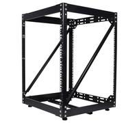 kenable Gabinete de datos con marco abierto de 19 pulgadas, 6U, PDU/red/panel/oficina de conmutación/estudio