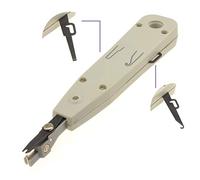 kenable Herramienta de Impacto Punch Down Tipo Krone IDC para Módulos de Red Ethernet, Inserción y Corte de Cables