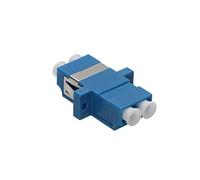 kenable LC SM dúplex fibra óptica Patch Panel montaje glándula acoplador solo modo DX azul