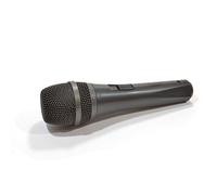 kenable Micrófono Dinámico de Mano XLR Vocal con Cable XLR a Jack 6,35mm 2,8m - Interruptor On/Off, Patrón Unidireccional, 80Hz-12KHz, Gris Metálico - Ideal Karaoke, Directo, Ensayo