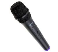 kenable Micrófono Inalámbrico UHF de Mano para Karaoke con Receptor USB 863.2MHz - Cable Jack 3.5mm a 6.3mm Incluido