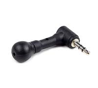 kenable Micrófono Mini Compacto para Portátil Notebook 3.5mm Jack Omnidireccional Giratorio Negro