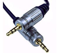 kenable Puro HQ OFC Blindado 3,5 mm Estéreo Conector Jack a Conector Jack Cable Oro 20 m [20 metros/20m]