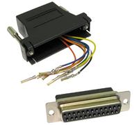 kenable RJ45 Enchufe a 25 Manera DB25 Modular Femenino Enchufes Adaptador [Female Socket]