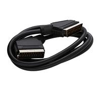 kenable Scart Cable 21 pines conectados Negro Cable 1 m [1 metros]