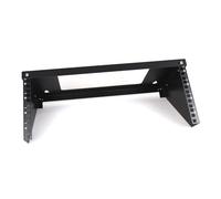 kenable Soporte de Pared 4U Rack 19 Pulgadas para Montaje Vertical en Casa/Oficina/Estudio, Negro, 200mm Profundidad