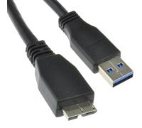 kenable USB 3,0 SuperSpeed A Masculino a 10 Pines Micro B Masculino Cable Negro 2 m [2 metros/2m]