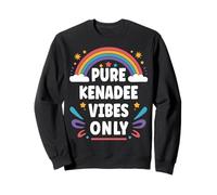 Kenadee Vibes Only Cute Retro Girls Kenadee Name Sudadera