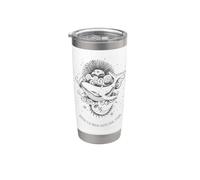 Kenai Fjords National Park Whale Sun, and Moon Mystical Trio Vaso térmico de acero inoxidable de doble pared
