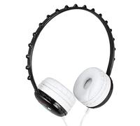 KENANLAN Auriculares con Micrófono para Niños de Patrón de Dinosaurio Genial con Micrófono, Auriculares sobre la Oreja para la Escuela, el Chat de Video, la Banda para la Cabeza de Cabeza (Negro)