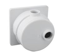 KENANLAN Caja de conexión de luz subacuática DN20, alta fiabilidad, caja de distribución de luz subacuática, material de PVC, fácil instalación para piscina, spa