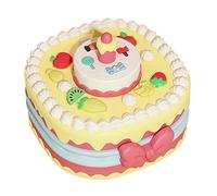 KENANLAN Color Dough Toys Playset de Pastel de Cumpleaños con Mohos, Juego de Chefs para Niños, Kit de Herramientas de Cocina Seguras (Rosa)