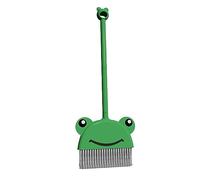 KENANLAN Juego de limpieza de dibujos animados Animal Broom Dustpan para juguetes para el hogar, con memoria integrada, hábitos limpios