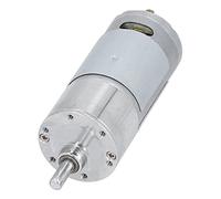 KENANLAN Motor de engranajes CC, reductor eléctrico, accesorios de control industrial 1500 rpm, DC24V 37B555, duradero, resistencia a altas temperaturas, resistencia a los golpes