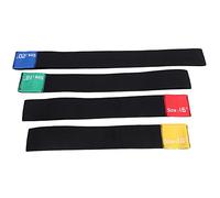 KENANLcymba 4 unidades de 14/16/18/20 pulgadas de tambor Cymbal Mute Belt Silenciador de Ejercicio Amortiguador Hi Hat Clutch 18 × 6 × 5