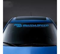 KENANS Pegatinas con Emblema para Mazda Demio (DY) 2003-2007, Calcomanías con el Logotipo Emblema Insignia Adhesivo Pegatina,Blue