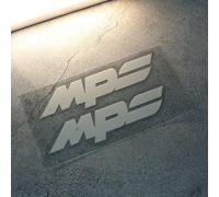 KENANS Pegatinas con Emblema para Mazda MX-5 III Roadster, Calcomanías con el Logotipo Emblema Insignia Adhesivo Pegatina,White