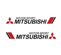 KENANS Pegatinas con Emblema para Mitsubishi Montero Sport, Calcomanías con el Logotipo Emblema Insignia Adhesivo Pegatina,Bla-CK