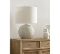 Kenay Lámpara de sobremesa blanca Potier Blanco