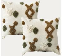 Kenay Pack 2 cojines mostaza Sira Mostaza