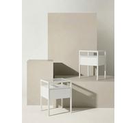 Kenay Pack 2 mesitas de noche blanca 1 cajón Vita Blanco