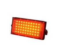 KENBT 5 0W LED Luz de inundación DIRIGIÓ Lámpara de Calles Impermeable for la iluminación del Paisaje IP65 LED Spotlight Red Green Blue RGB,Excelente disipación del Calor(Rot)