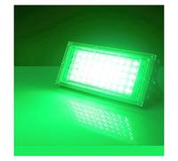 KENBT 5 0W LED RGB Lámpara de luz de inundación al Aire Libre de inundación IP65 Reflectador Impermeable Spotlight Red Green Blue Garden Iluminación,Excelente disipación del Calor(Groen)