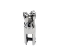 KENBT Conector de Ancla de Barco de yate de Acero Inoxidable 316, Junta Universal, Ancla giratoria, Ancla unidireccional de Dos Juntas, Anillo de rotación de Ancla,Antioxidante(6-8)