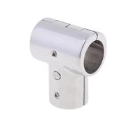 KENBT Conector en T de 90 Grados for pasamanos de Barco de Acero Inoxidable de 25 mm, Tubo de sujeción for toldo Exterior de 1" for Muelle de yate,Antioxidante