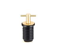 KENBT Drenaje de Goma Snap Tight Flip Style Vivero Sentina Espejo de popa Malecón Accesorios for embarcaciones s,Antioxidante(Copper-19mm)