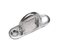 KENBT Juego de 10 Piezas de Grapas for Montaje de Velas de Sombra for Cubierta con Hebilla de Ojo Ovalado - Acero Inoxidable de Grado Marino 304,Antioxidante(8mm*10pcs)
