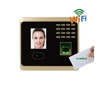 KENBT Uf100 Más TCP/IP WiFi Lunix System Huella Dactilar Facial Reconocimiento Facial Tiempo de Reloj Record Office Empleado Máquina de Asistencia,Gestión eficiente(UF100Plus-IC)