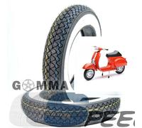 Kenda Coppia 2 Neumáticos Para Vespa 50cc PK 300/3.00-10 Blanco Piaggio