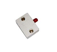 KENDO 45045 Interruptor Puerta Superficie 2A, 250 V Blanco, 33.65 X 24.05 X 10.25 Mm