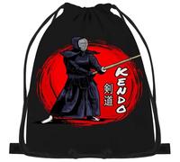 Kendo Arte Marcial Mochila Cordónes con Cordón Mochila con Cordón Estampado Gym Sack para Acampada Gimnasio Yoga