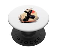Kendo Artes Marciales Japonesas Japón Espada De Bambú PopSockets PopGrip Adhesivo
