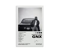 Kendrick - Póster de Lamar Gnx con diseño de álbum musical para habitación, lienzo estético, decoración de pared, dormitorio, 30 x 45 cm
