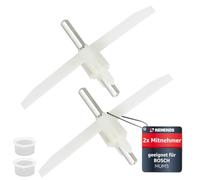 Kenekos - 2x Soporte compatible con Bosch MUM 5, MUMS MUMV MUZ5, HomeProfessional Exclusiv, VeggieLove, 155mm, recambio para 00630760, 00621923 Procesador de alimentos