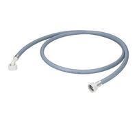 Kenekos - Manguera de entrada de 4 m para lavadora y lavavajillas | Conexiones de 3/4 pulgadas, 1 recta y 1 en ángulo (conexión doméstica) - Manguera de agua fría universal