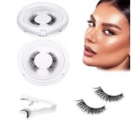Keneva Magnetic Lashes, Keneva False Eyelashes, Fluffy Fake Lashes, Natural Look Reusable, No Glue Needed, Reusable False Lashes Easy Put On (UBS09)