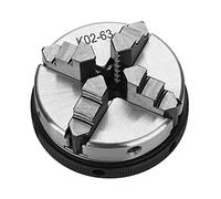 kengbi Chuck de Alta precisión 1 unids 4 mandíbulas de Acero Madera Torno Chuck 63mm Manual Chuck Auto centrado DIY Metal Madera Herramientas de Torno
