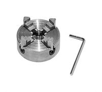 kengbi Chuck de Alta precisión 4 Jaw Chuck Z011A para Metal Mini Torno M12X1MM Roscado Atrás 1.8~56 mm / 12~65mm Accesorio de Torno de Collet