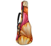 KengjuTesu Funda suave para guitarra acústica de 43 pulgadas con correa de mochila y 2 bolsillos, carcasa brillante, mochila sin relleno, impermeable, tela Oxford, bolsa para guitarra clásica,