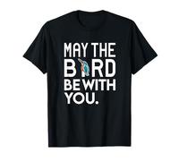 Kenko «May The Bird BE with You» [Negro con diseño de una Sola Cara] Camiseta