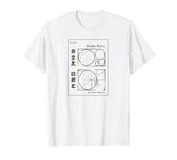 Kenko - Serie Kanji de fotos "Proporción áurea, proporción blanco-plata" Camiseta