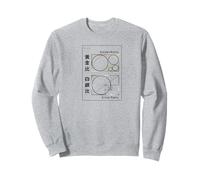 Kenko - Serie Kanji de fotos "Proporción áurea, proporción blanco-plata" Sudadera