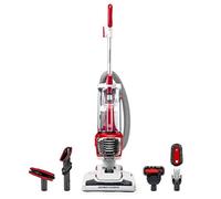 Kenmore DU2015 Bagless Upright Vacuum Lightweight Carpet Cleaner with 10’Hose, HEPA Filter, 4 Cleaning Tools for Pet Hair, Hardwood Floor, Red