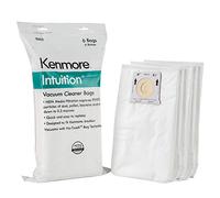 Kenmore IB600 HEPA Intuition - Bolsas de repuesto para aspiradora vertical BU4022, BU4020, BU4018, BU4050, color blanco